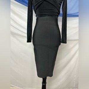 Small Black midi bandage skit